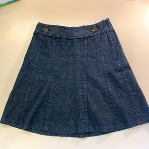 Ann Taylor Jean skirt